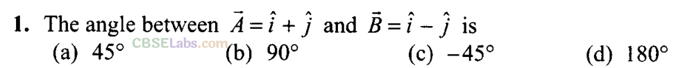 ncert class 11 physics chapter 3 motion in a plane notes